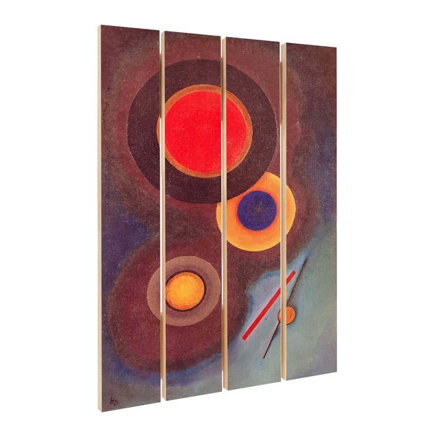 quadros para parede Wassily Kandinsky - Circles And Lines