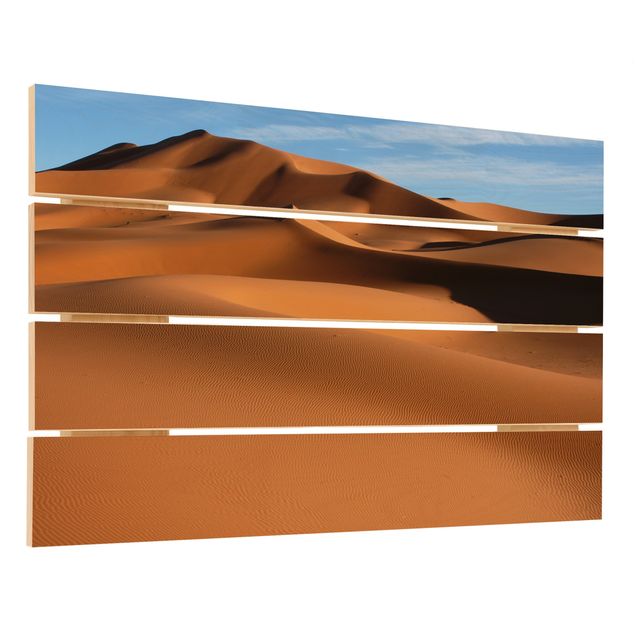 Quadros em madeira Desert Dunes