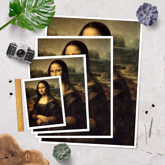 Quadros de Leonardo da Vinci Leonardo da Vinci - Mona Lisa