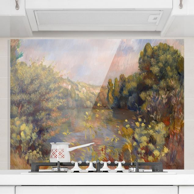 decoraçoes cozinha Auguste Renoir - Landscape With Lake