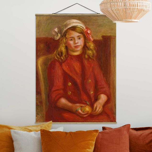 decoraçao cozinha Auguste Renoir - Young Girl with an Orange