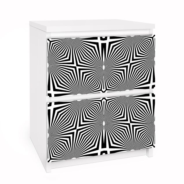 decoraçoes cozinha Abstract Ornament Black And White