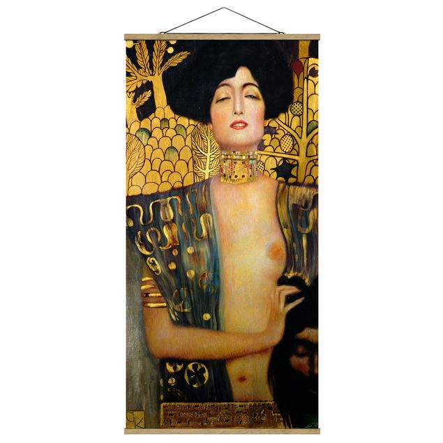 Quadros atos e eróticos Gustav Klimt - Judith I