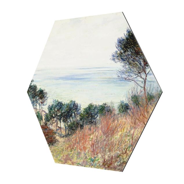 Quadros mar Claude Monet - The Coast Of Varengeville