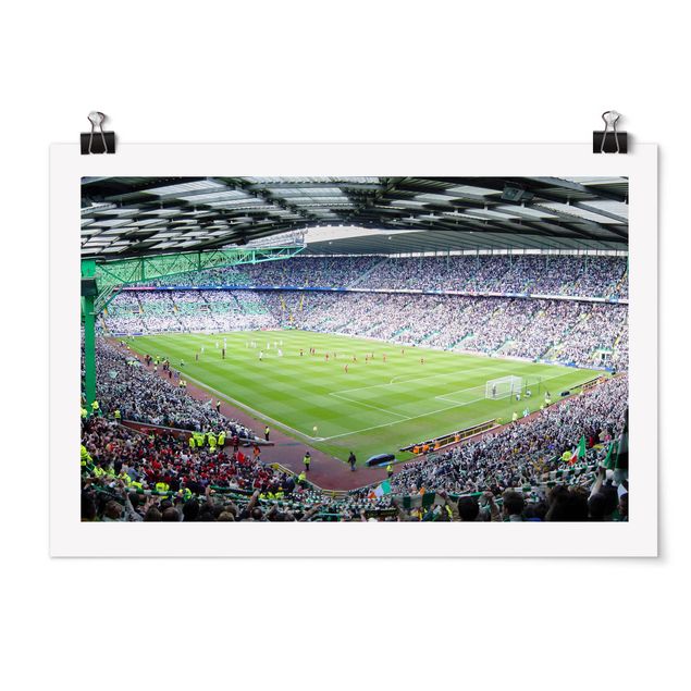 quadros 3d efeito tridimensional Football Stadium