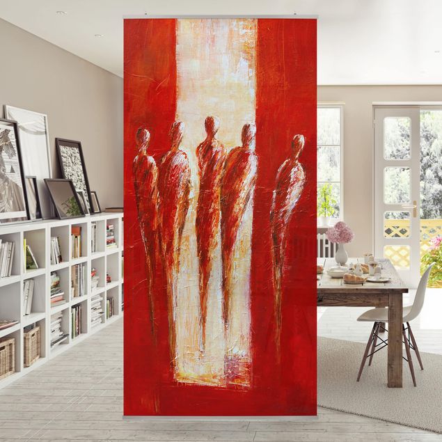 decoraçoes cozinha Petra Schüßler - Five Figures In Red 02