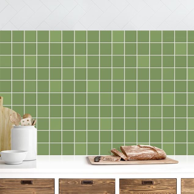 decoraçao cozinha Mosaic Tiles - Green