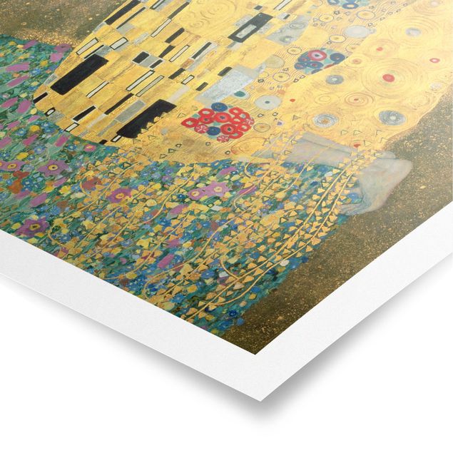 Posters quadros famosos Gustav Klimt - The Kiss