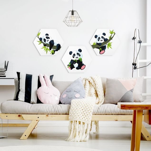 decoração quarto bebé Panda set