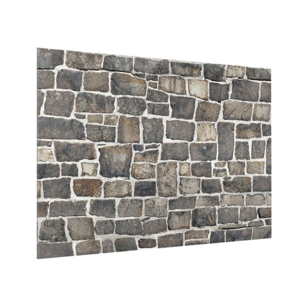 Painel anti-salpicos de cozinha padrões Crushed Stone Wallpaper Stone Wall