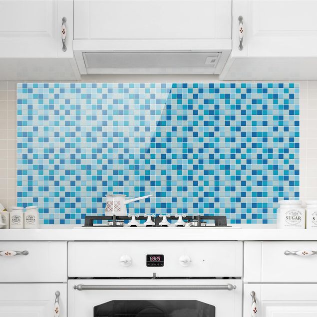 decoraçao para parede de cozinha Mosaic Tiles Meeresrauschen