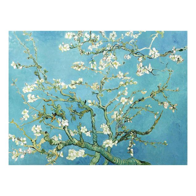 Quadros movimento artístico Pós-impressionismo Vincent Van Gogh - Almond Blossom