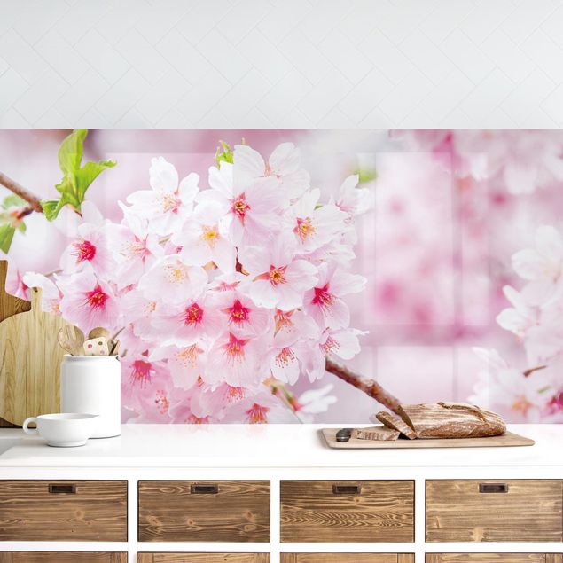 decoraçoes cozinha Japanese Cherry Blossoms