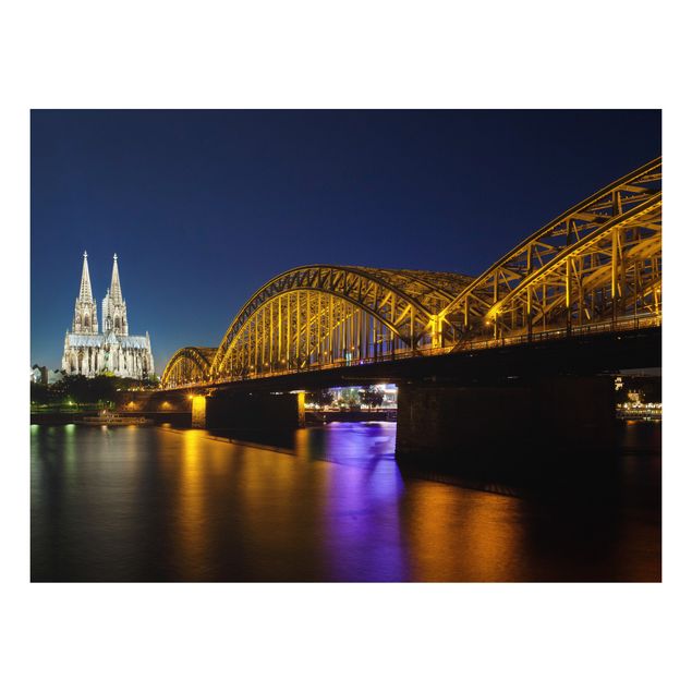 Quadros cidades Cologne At Night
