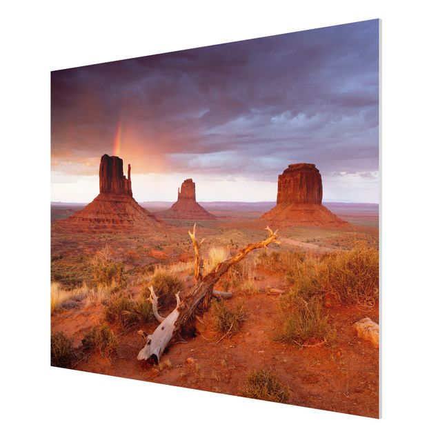 quadro com paisagens Monument Valley At Sunset