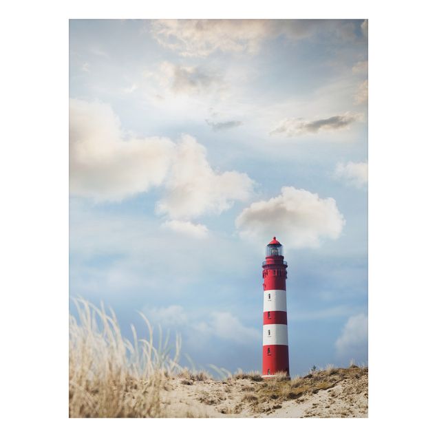 quadro com paisagens Lighthouse Between Dunes