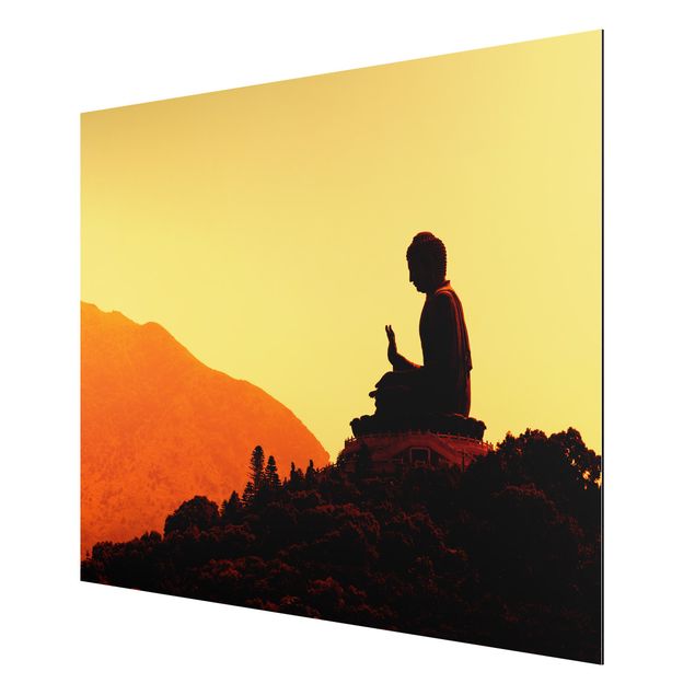 quadros modernos para quarto de casal Resting Buddha