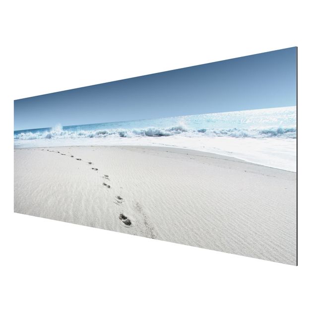 quadro de praia Traces In The Sand