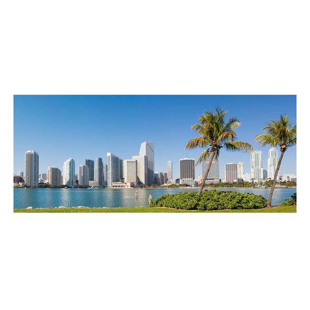 Quadros cidades Miami Beach Skyline