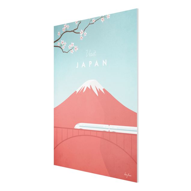 Quadros paisagens Travel Poster - Japan