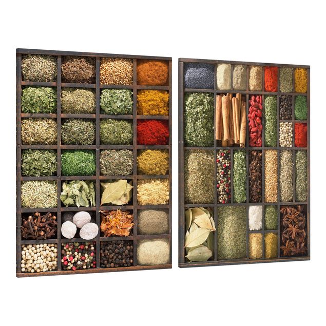 telas decorativas para paredes Seed Box Spices
