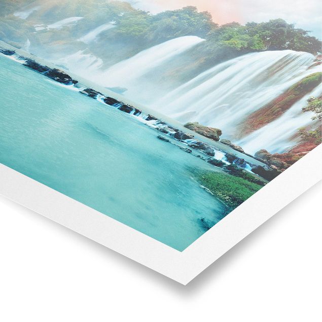 Posters paisagens Waterfall Panorama