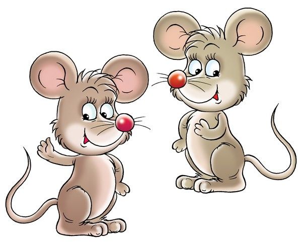 Autocolantes para vidros animais Mouse