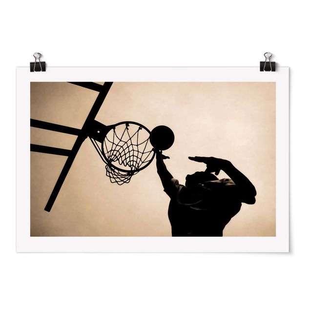 quadros para parede Basketball
