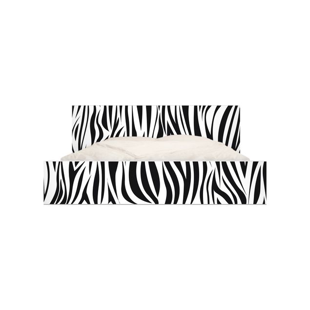 vinil autocolante para móveis Zebra Pattern