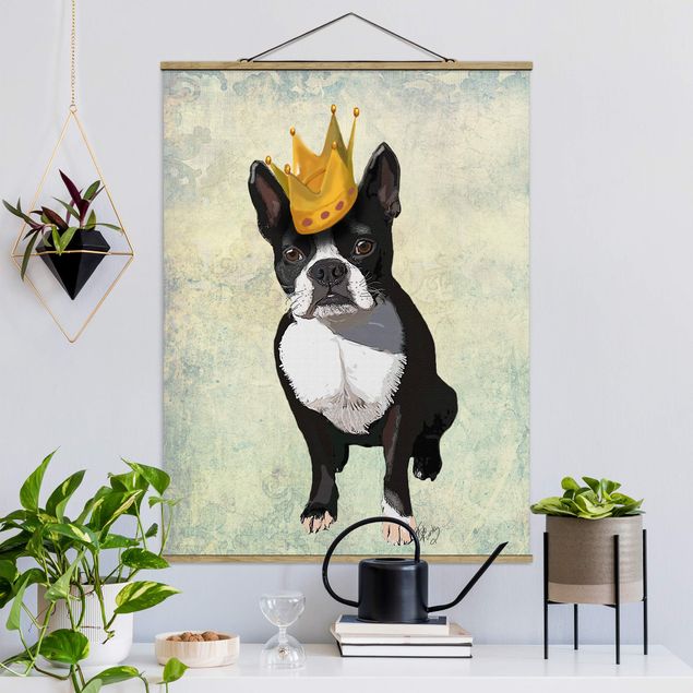 decoraçoes cozinha Animal Portrait - Terrier King