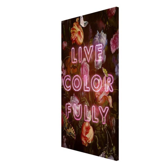 Quadros florais Live Colour Fully