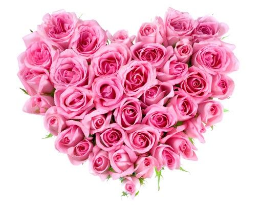 Autocolantes de parede amor No.192 Heart of Roses