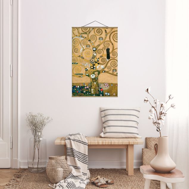 Quadros por movimento artístico Gustav Klimt - The Tree of Life