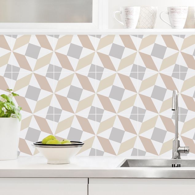 decoraçao cozinha Geometrical Tiles - Fano