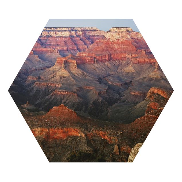 quadros modernos para quarto de casal Grand Canyon After Sunset