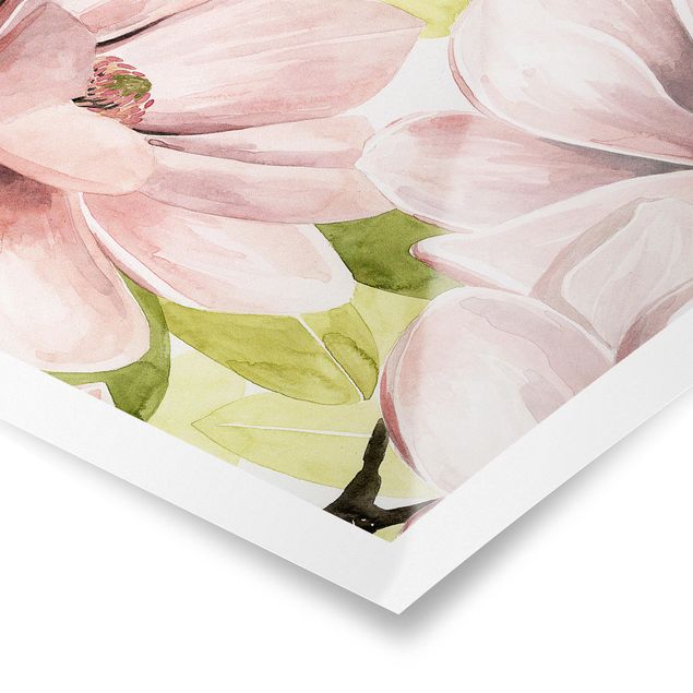 decoração quadros Magnolia Blushing II
