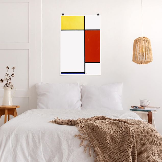 Quadros por movimento artístico Piet Mondrian - Composition I