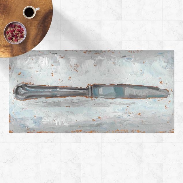 Tapetes exteriores Impressionistic Cutlery - Knife