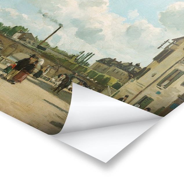 Posters quadros famosos Camille Pissarro - View Of Pontoise
