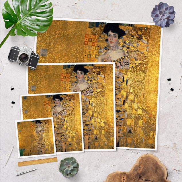 Quadros de Gustav Klimt Gustav Klimt - Portrait Of Adele Bloch-Bauer I