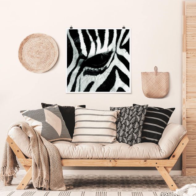 decoraçao para parede de cozinha Zebra Crossing