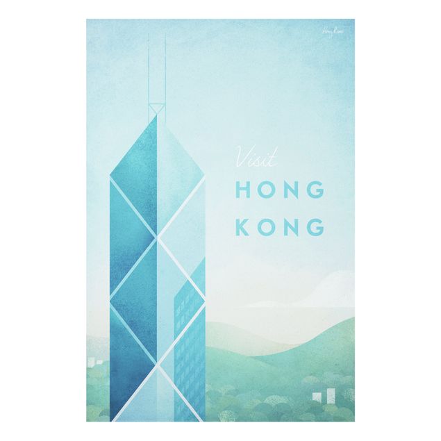 decoraçao cozinha Travel Poster - Hong Kong