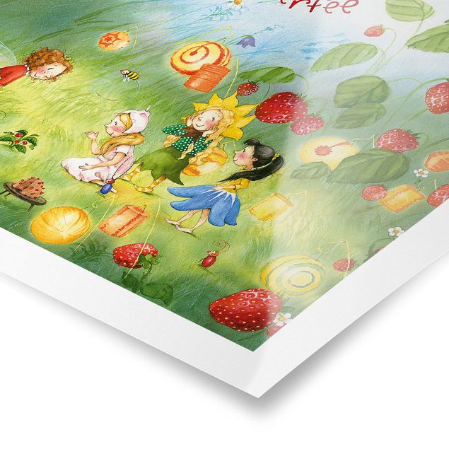 posters decorativos Little Strawberry Strawberry Fairy - Lanterns