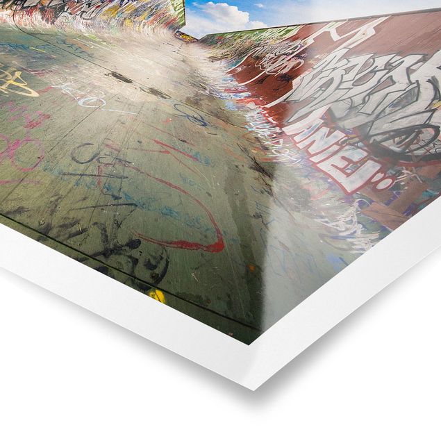 quadros para parede Skate Graffiti
