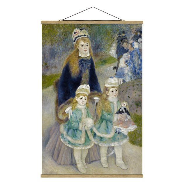 Quadros famosos Auguste Renoir - Mother and Children (The Walk)