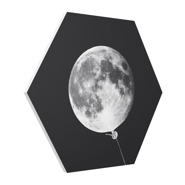 Quadros modernos Balloon With Moon