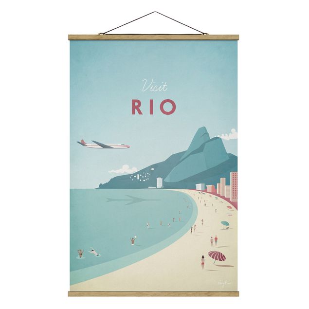 Quadros mar Travel Poster - Rio De Janeiro