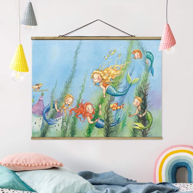 decoração quarto bebé Matilda The Mermaid Princess