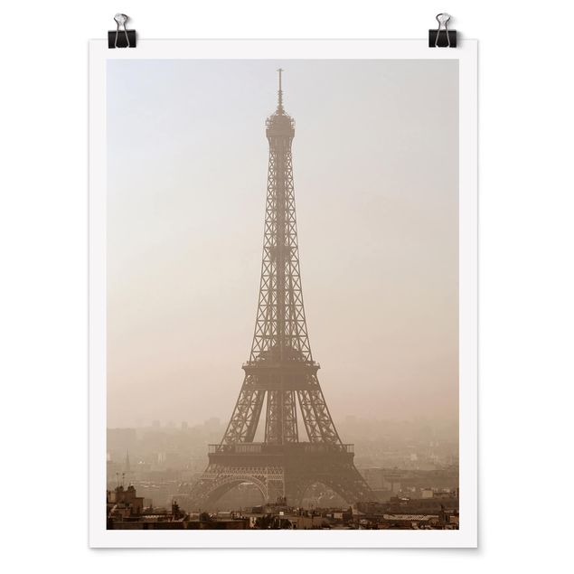 Posters cidades e paisagens urbanas Tour Eiffel