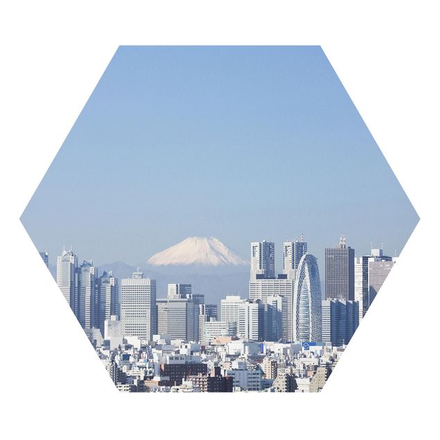 Quadros cidades Tokyo In Front Of Fuji